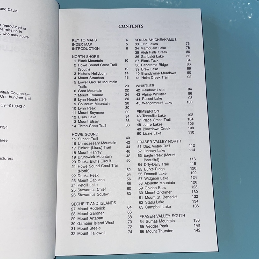 3/25$ 🛒 103 Hikes in BC book - Picture 3 of 7